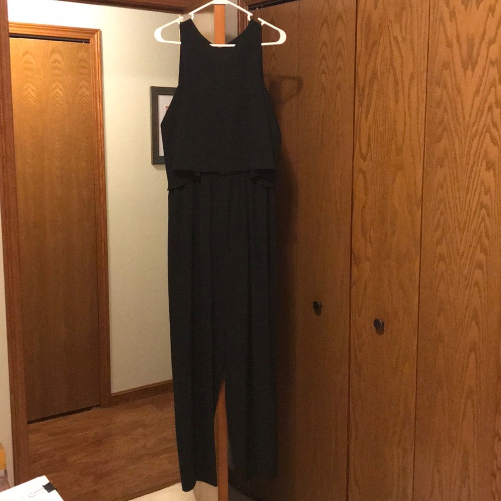 Black jumpsuit